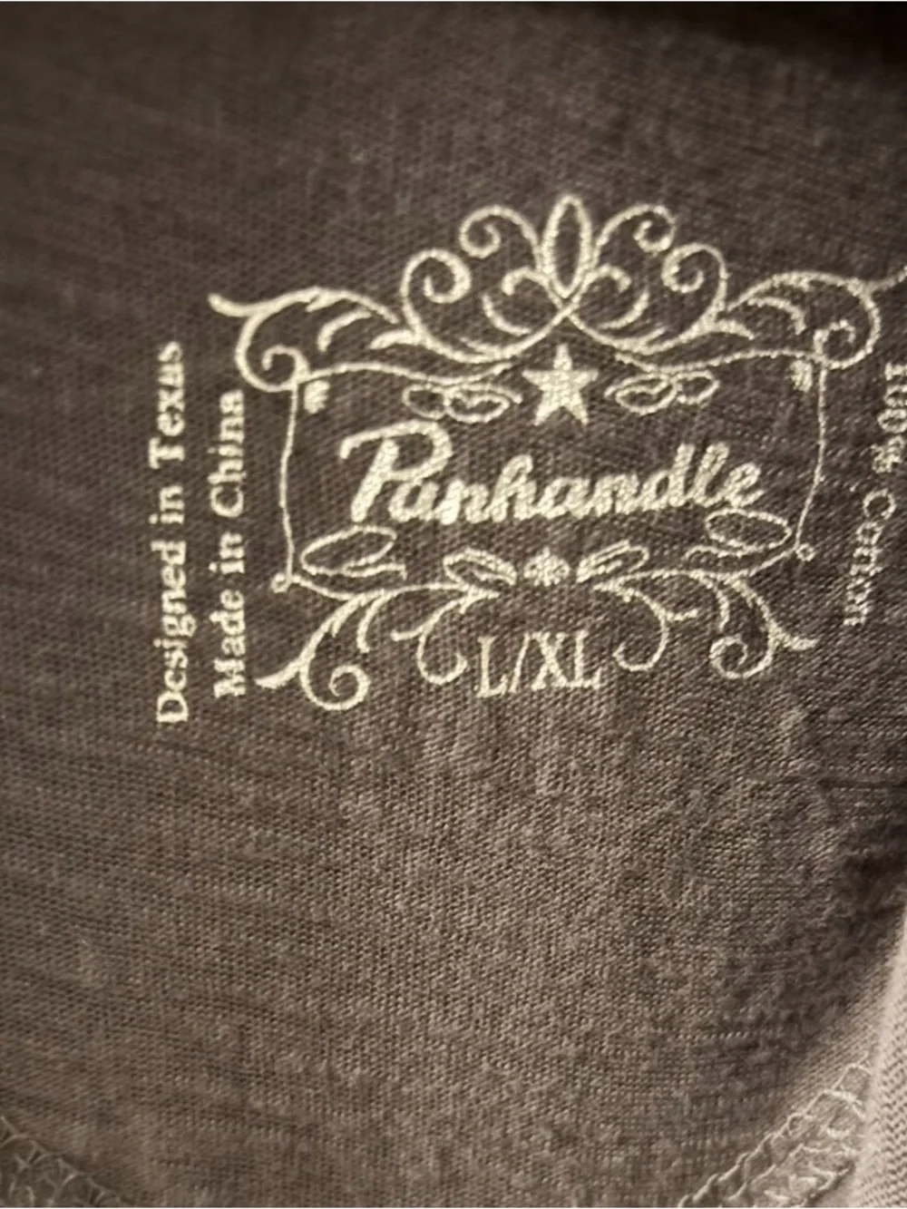 Panhandle Grey Waterfall Bandana Duster - Picture 5 of 5